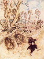 Illustration for The Wind in the Willows by Kenneth Grahame