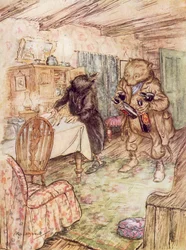 Illustration for The Wind in the Willows by Kenneth Grahame