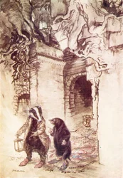 Illustration for The Wind in the Willows by Kenneth Grahame