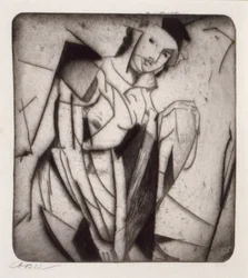 Figure in Glass