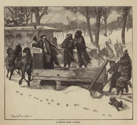 Graphic America, a Boston Snow Plough