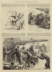 Graphic America, on the Atlantic Steamer