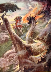 George and the Dragon, c.1925