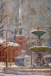 Park Street at Boston Commons, c.1910-20