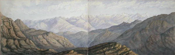 Sunset in the Mountains