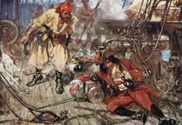 One Stephenson swore at him, and bade him stand up and fight like a man