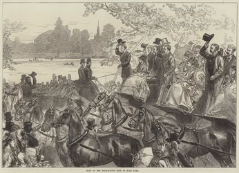 Meet of the Four-in-Hand Club in Hyde Park