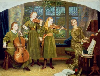 The Home Quartet: Mrs Vernon Lushington and her Children, 1883
