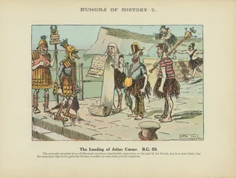 The Landing of Julius Caesar, B.C. 55