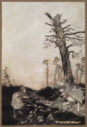 Alice and the White Rabbit