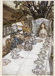 Alice takes the 