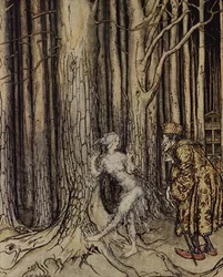 At Last She Met the Bridegroom Who Was Coming Slowly Back