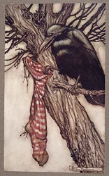 For years he had been quietly filling his stockings, from Peter Pan in Kensington Gardens by J.M. Barrie, pub. 1906