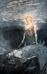 Illustration from Siegfried and the Twilight of the Gods, 1924