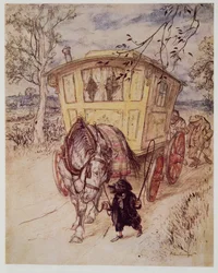It was a golden afternoon: the smell of the dust they kicked up was rich and satisfying, from Wind in the Willows by Kenneth Grahame, pub. 1940