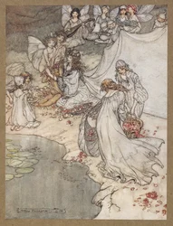 She never had so sweet a changeling. Fairy songs. A scene from 