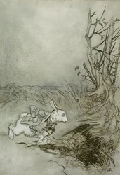 The White Rabbit, Illustration from 