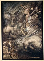 The Ride of the Valkyries, 1910