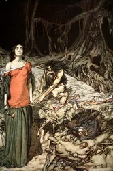 The Wooing of Grimhilde, the Mother of Hagen