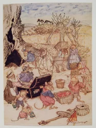 Today, however, though they were civil enough, the field-mice and harvest-mice seemed preoccupied, from Wind in the Willows by Kenneth Grahame, pub. 1940