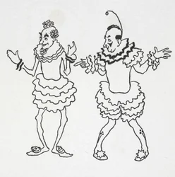 Two clowns