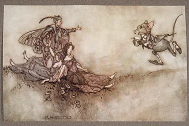 Wallflower juice is good for reviving dancers who fall to the ground in a fit, from Peter Pan in Kensington Gardens by J.M. Barrie, pub. 1906