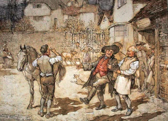 When a Sore of Ewes Had Brought in a Reasonable Profit