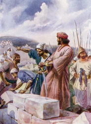 Nehemiah Building the Wall