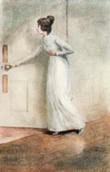 Illustration for Northanger Abbey by Jane Austen