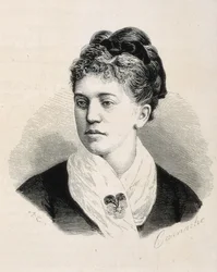 Rosario de Acuna y Villanueva de la Iglesia (1851-1923). English writer. 