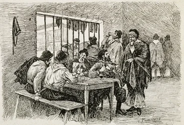 Pulperia, a tavern and liquor shop