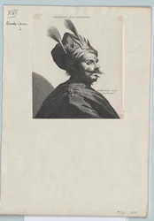 Emperor of Abyssinia Amda-Jesus (print)