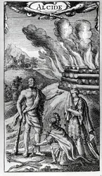 Frontispiece of "ALCIDE or The Triumph of Hercules"