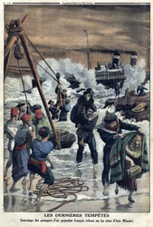 Rescue of Passengers from a French Liner on the Coast of Asia Minor