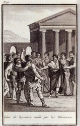 Leon of Byzantium Mocked by the Athenians