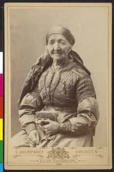 Old Woman in Livery - Upper Austrian