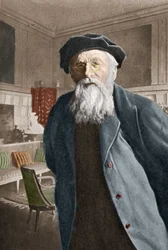 Portrait of Auguste Rodin, French sculptor
