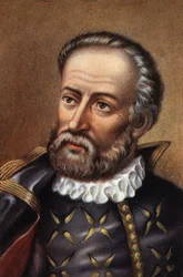 Portrait of Ferdinand Magellan, Portuguese Navigator
