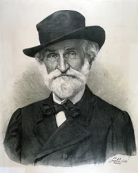 Portrait of Giuseppe Fortunino Francesco Verdi