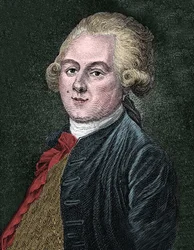 Portrait of Louis-Sebastien Mercier, French Essayist, Playwright