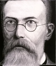 Portrait of Nikolai Andreevich Rimsky-Korsakov