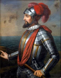 Portrait of Vasco Núñez de Balboa, Spanish Conquistador (1475-1517)