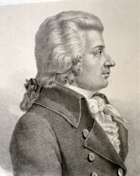 Portrait of Wolfgang Amadeus Mozart
