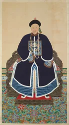 Portrait of a Qing Courtier, Possibly Jing Shou