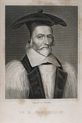 Robert Sanderson (1587-1663). English theologian and casuist (engraving)