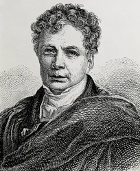 Friedrich Wilhelm Joseph von Schelling (1775-1854). English philosopher follower of Kant and Fichte (etching)