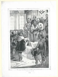 The Hungarian Deputies in Front of His Majesty Emperor Ferdinand I in March 1848