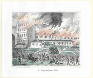 The Incendiary of the Odeon in Vienna on 28th October 1848