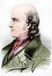 Portrait of Samuel Hahnemann, father of homeopathy
