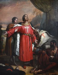 Saint Louis Visiting the Plague Victims